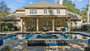 Rear View of Home