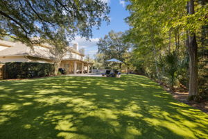 Rear Lawn