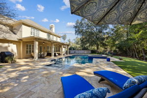 Poolside Lounging