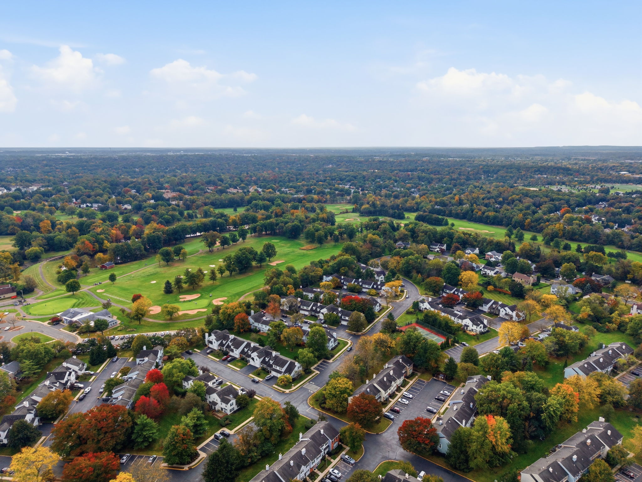 Aerial-Quail Brook Golf Course Public Sewer and Water Community Amenities: Outdoor Pool, Tennis Courts This community backs to Quailbrook Golf Course