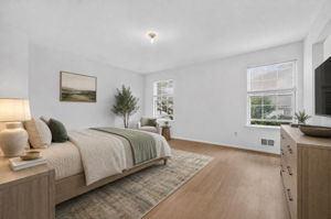 Primary Suite-Virtually Staged -Dressing Area/Make-up Counter/Plate Glass Mirror Walk-in Closet LVP Flooring - 2025
