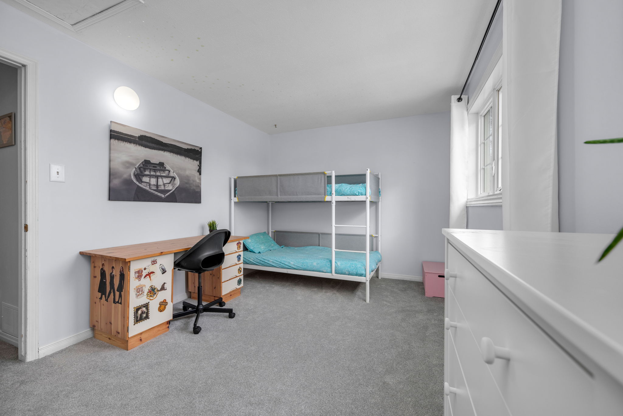 Generously sized bedrooms