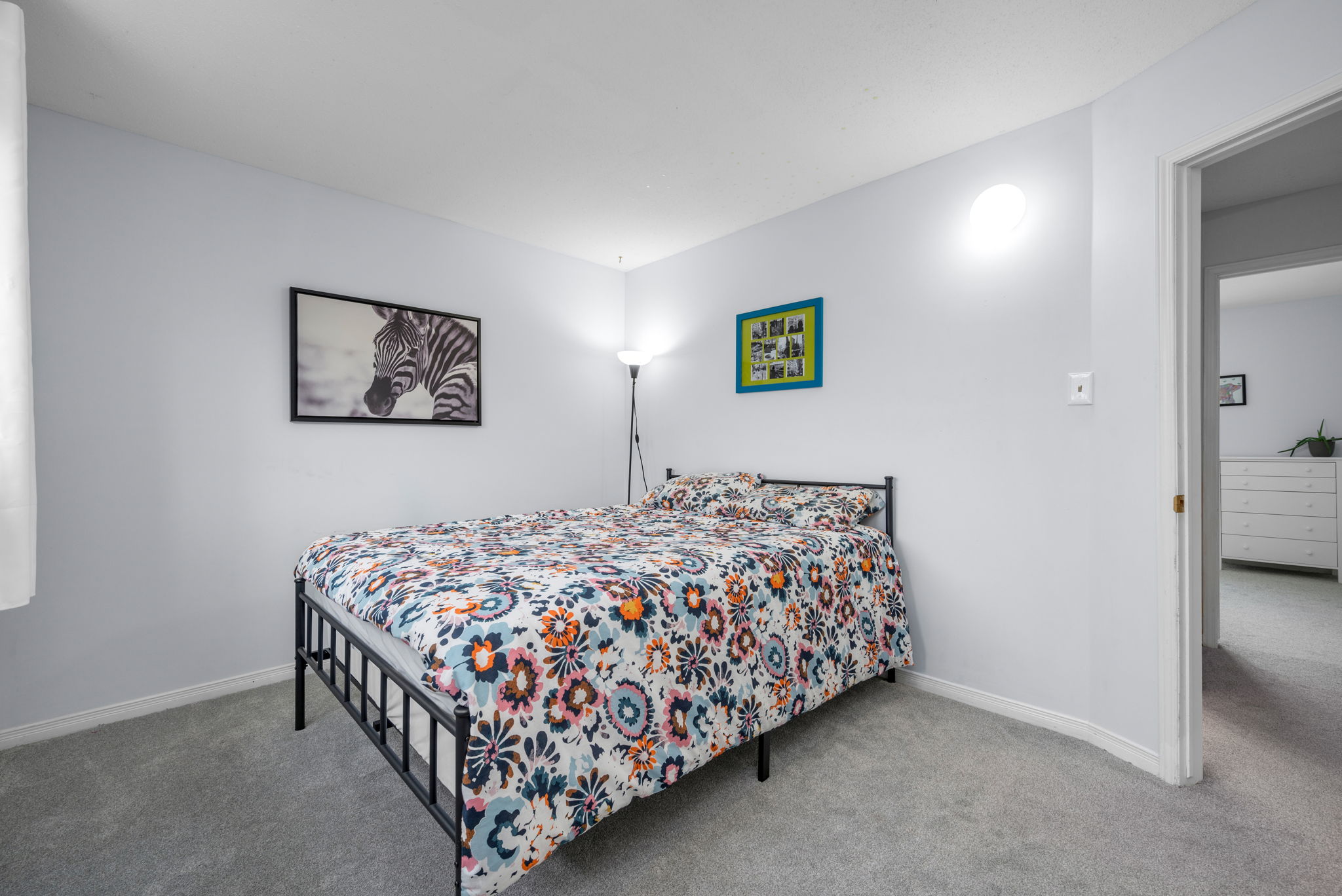 Generously sized bedrooms