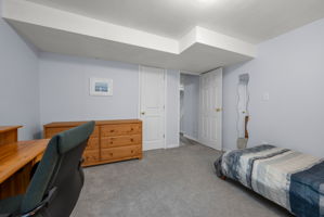 Basement bedroom #2 with egress window