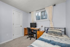 Basement bedroom #1 with egress window