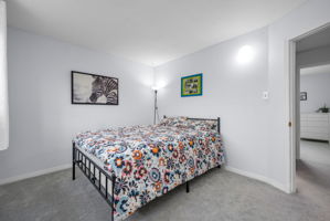 Generously sized bedrooms