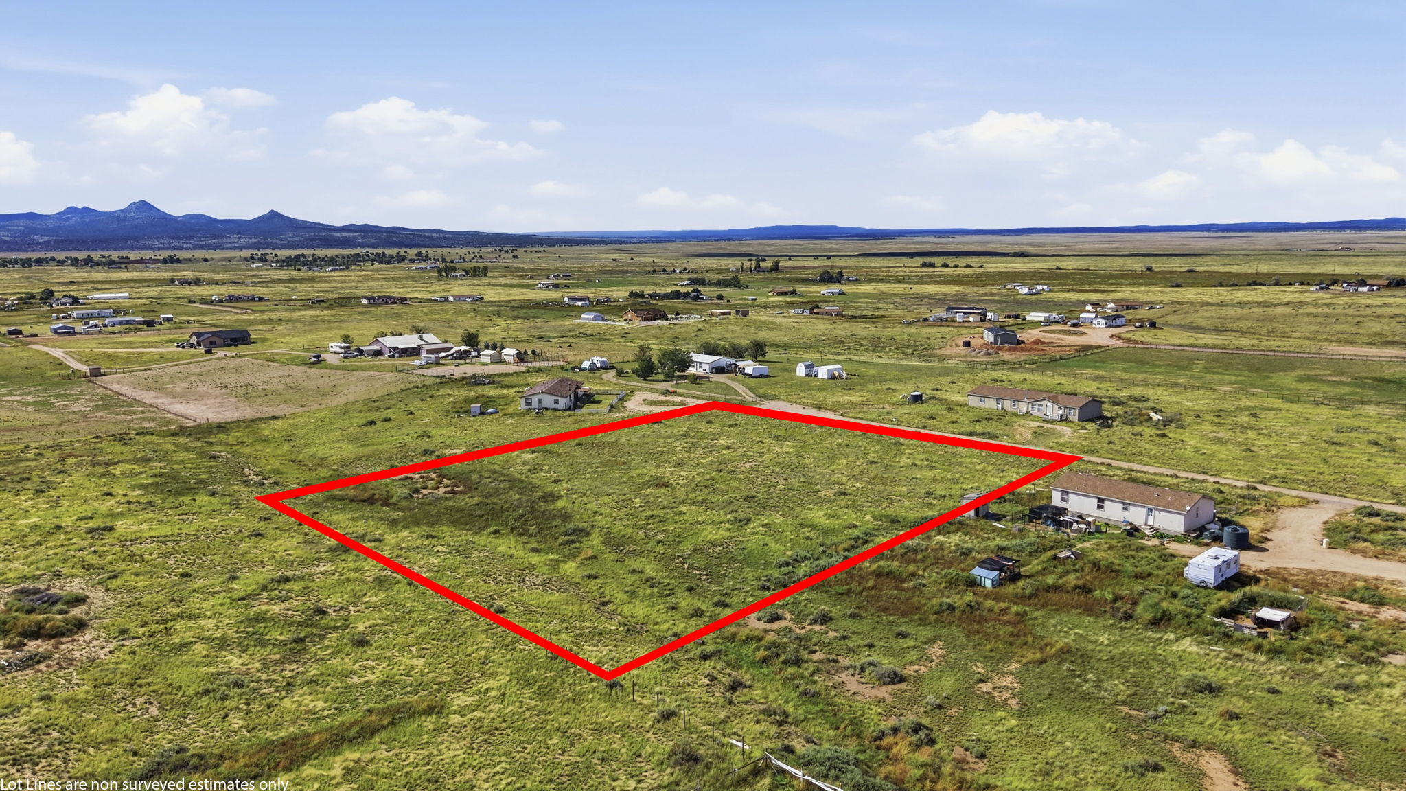 Aerial 4 Lot line