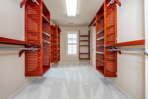 1 of 2 Master closets