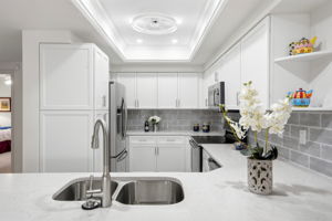 Bright and ready for your first meal in your new condo!
