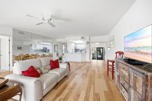 Engineered wood flooring in Great Room
