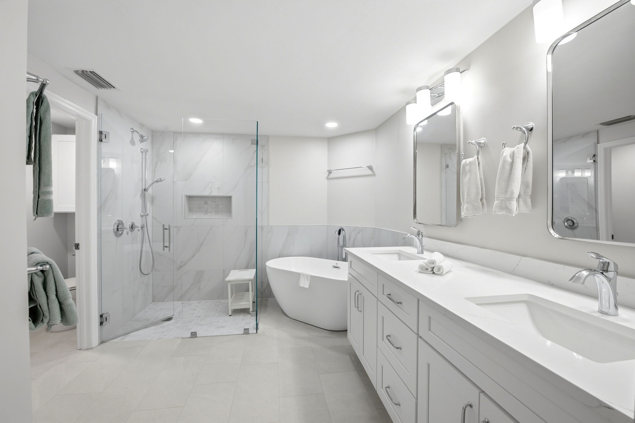 Spa like Primary Bathroom