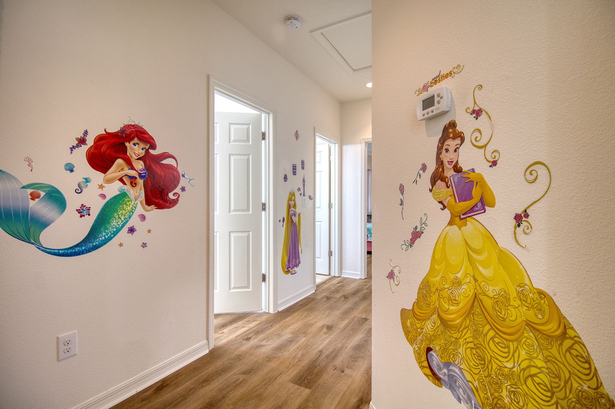 Hallway with Princesses