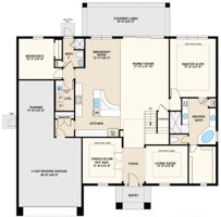 Floor 1  - Floorplan