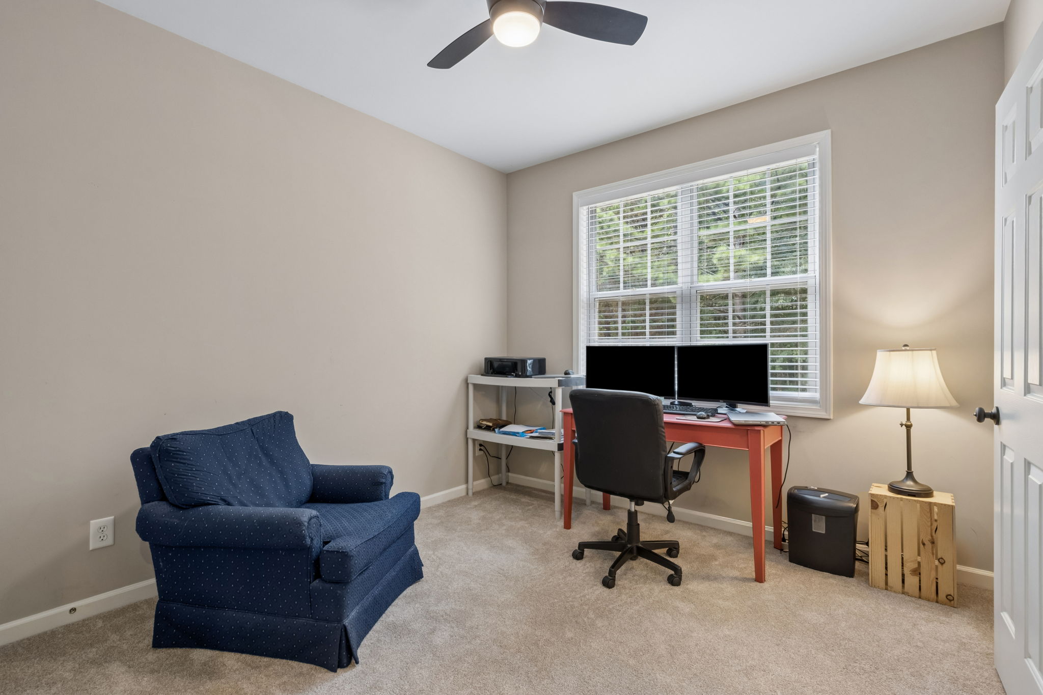 Bedroom/Office/Workout Room on Main Floor with access to Full Bathroom