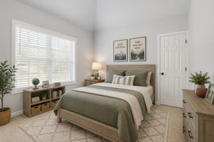 2nd Secondary Bedroom - Virtually Staged-AI Generated