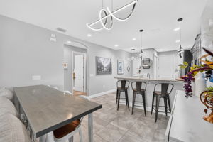 Dining to Kitchen