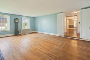 Living Room with view to hallway and dining room
