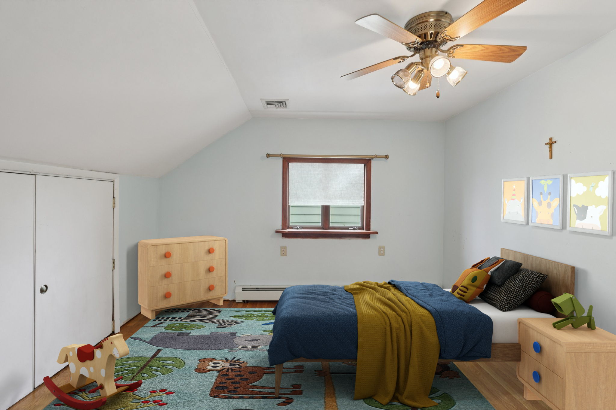 Bedroom #2 Virtually Staged