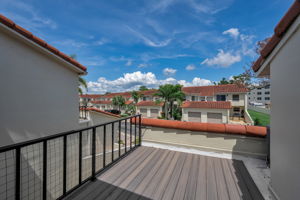 Upper Level Balcony 1