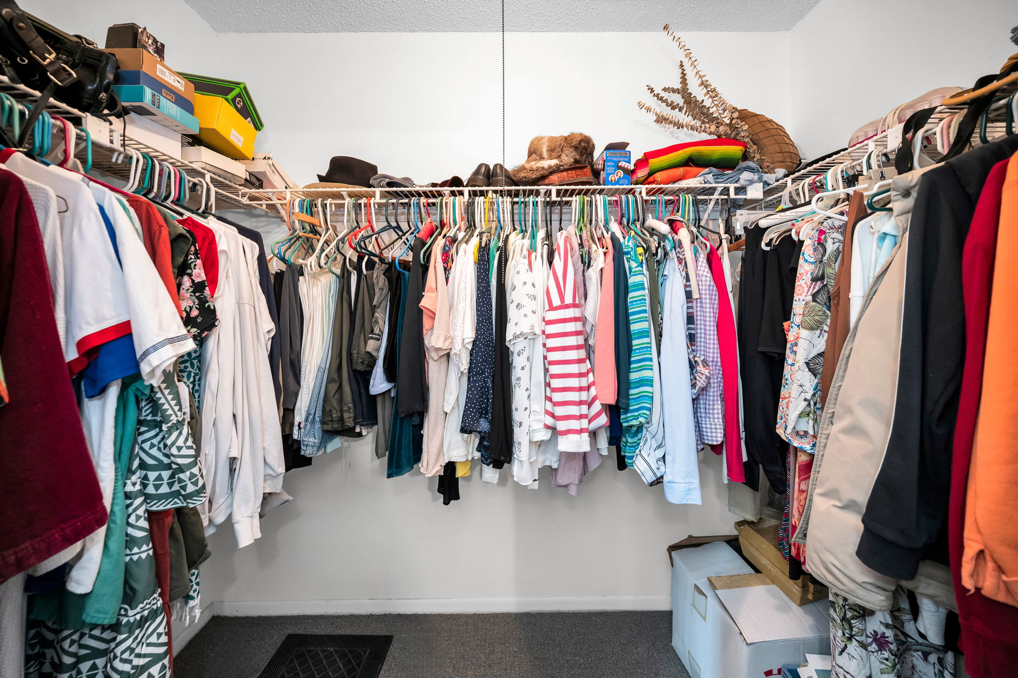 Upper Level Primary Bedroom Closet