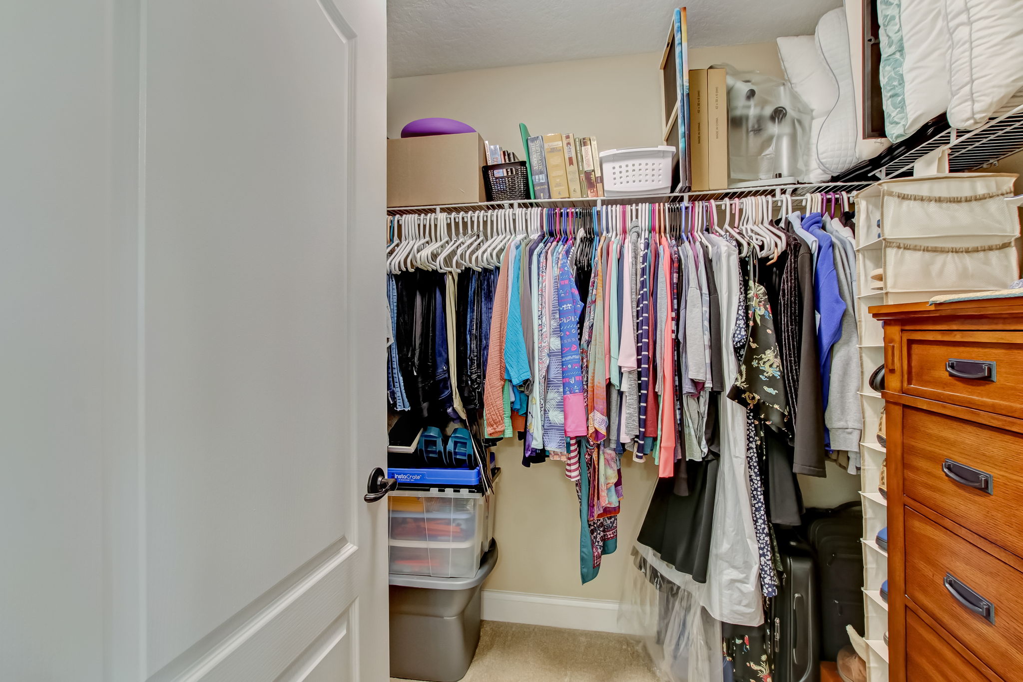 Primary Bedroom Closet 1
