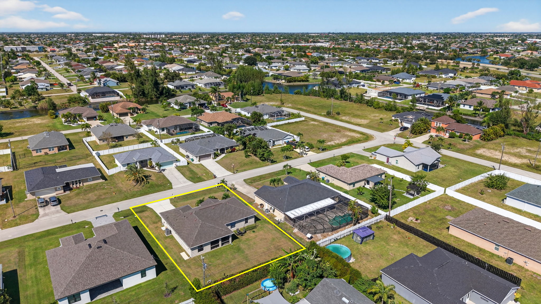 Aerial Rear Exterior 1 - lot line