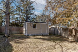 Back Yard W/Storage