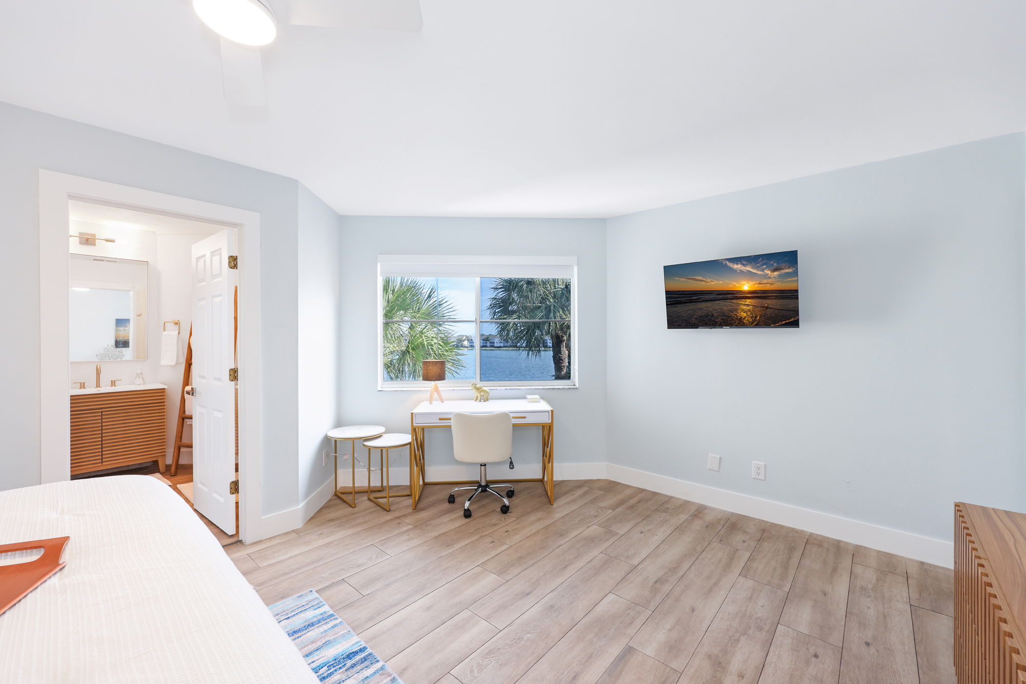 Primary Bedroom with Desk