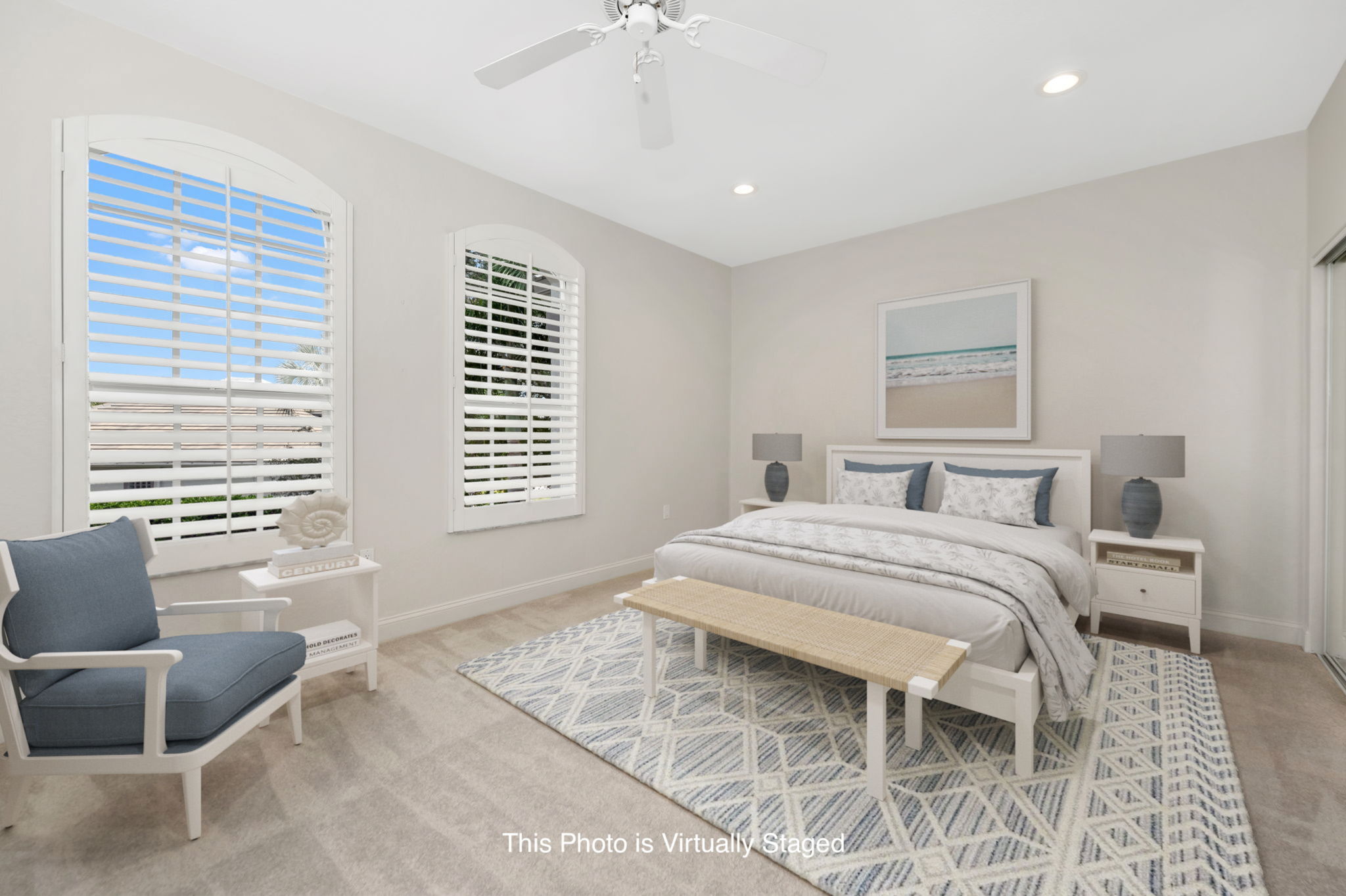Bay Harbor - Guest suite - virtually staged