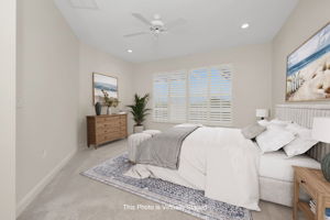 Bay Harbor - Guest Bedroom - virtually staged