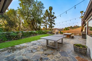 Patio off the kitchen and Family Room