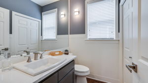 Main floor powder bath