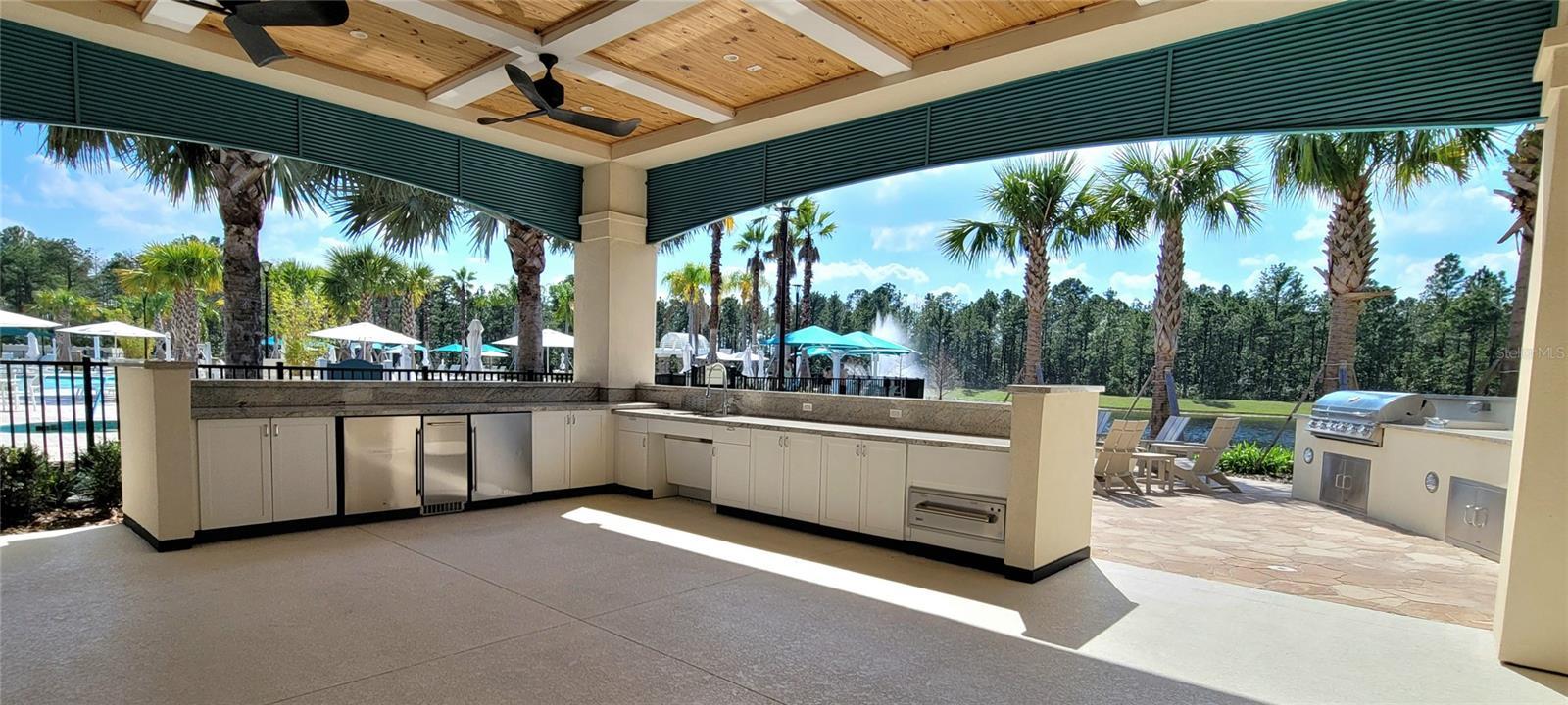 community outdoor kitchen