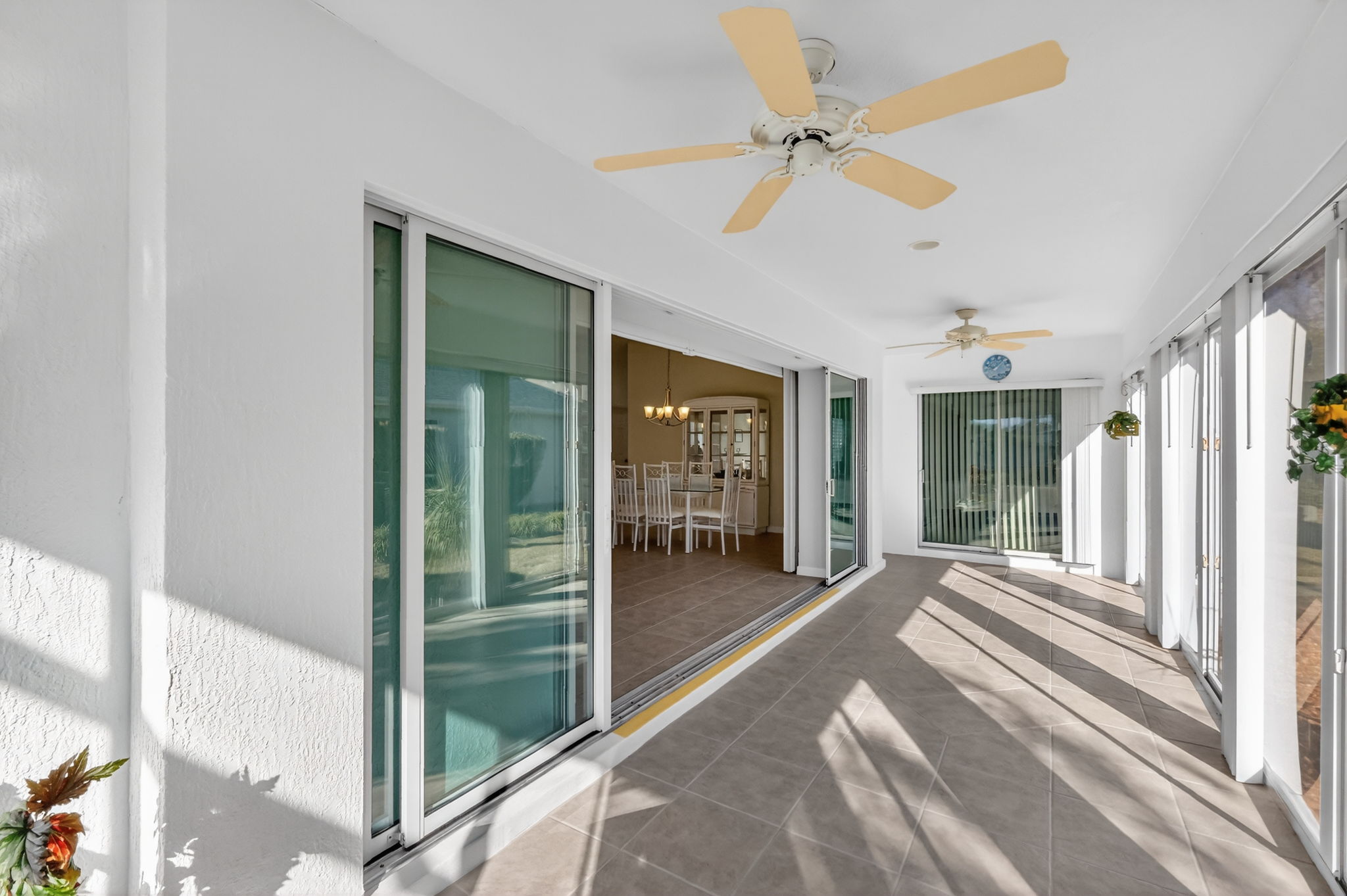 Glass-Enclosed Lanai