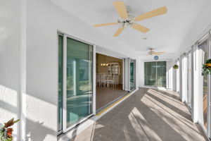 Glass-Enclosed Lanai