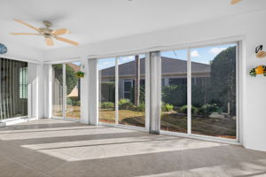 Glass-Enclosed Lanai