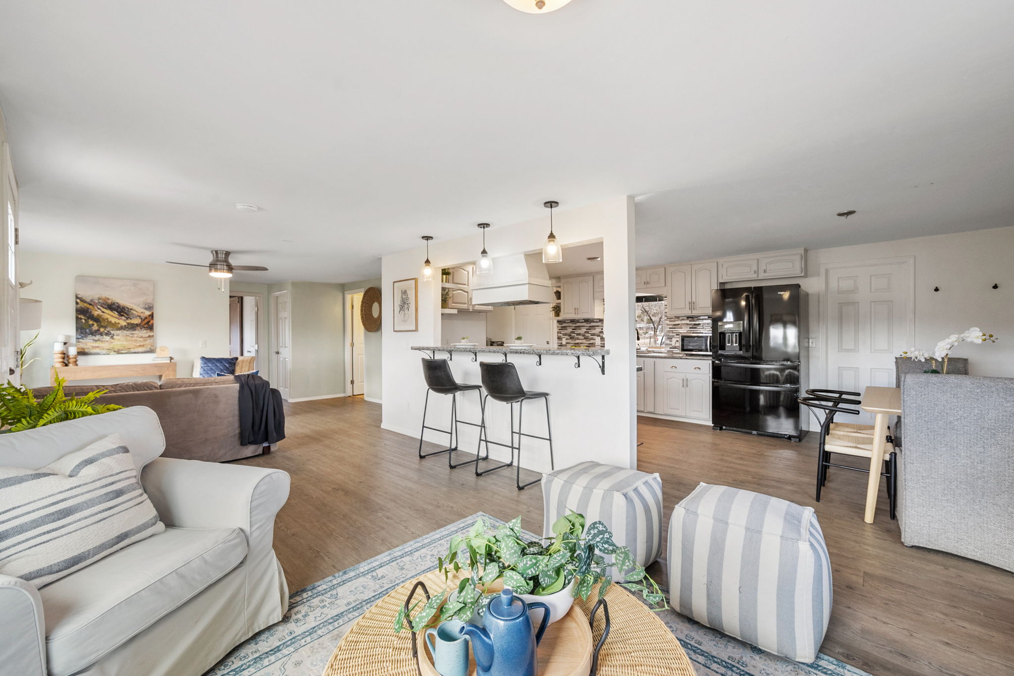 Living Room to Kitchen