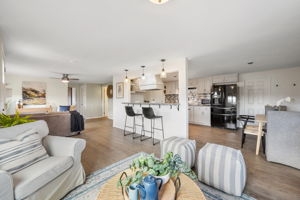 Living Room to Kitchen