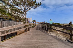 Well-maintained boardwalk for you and your guests.