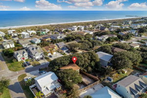 Aerial views show great proximity to beach!