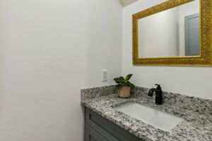 Unit A also boasts a newly updated 1/2 bath