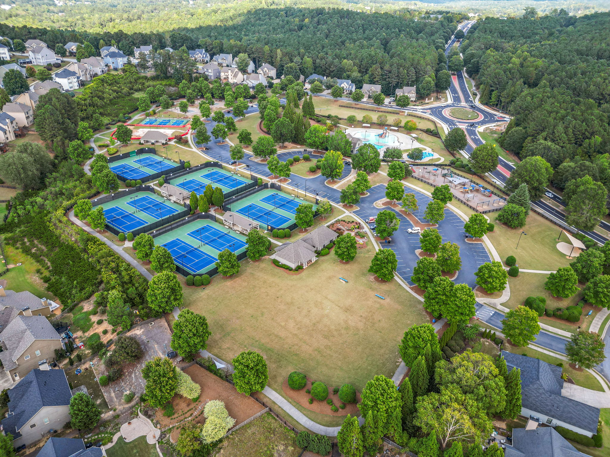 Basketball, Volleyball Courts