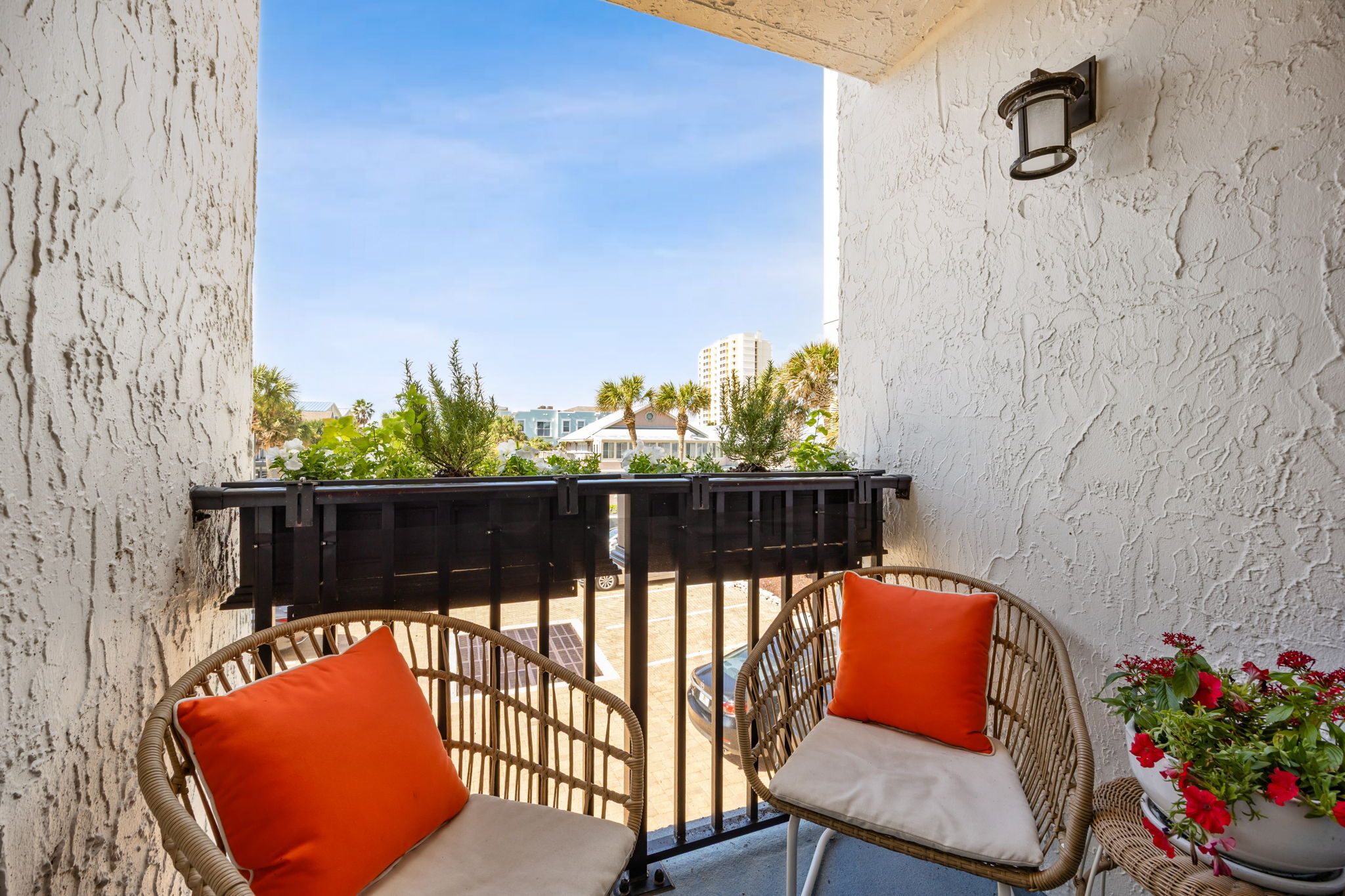 Front Sunset Balcony