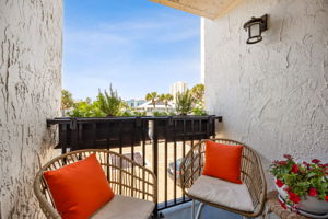 Front Sunset Balcony
