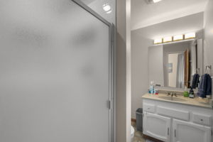 Second Bathroom; attached to Second Bedroom Suite