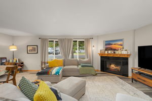 Living Room with Fireplace