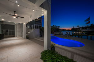 Patio - Pool - NIGHT