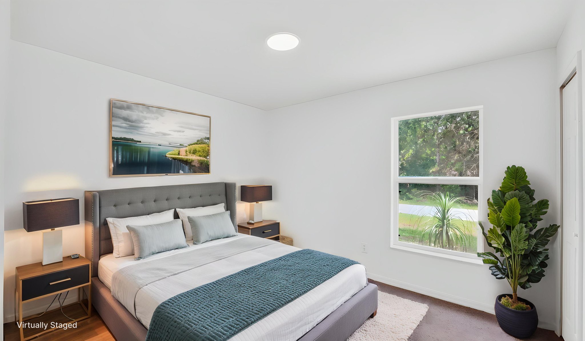 Bedroom 3 - Virtually staged