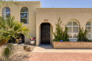 Covered front entry