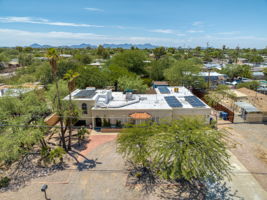 Aerial: Roof and Solar Panels